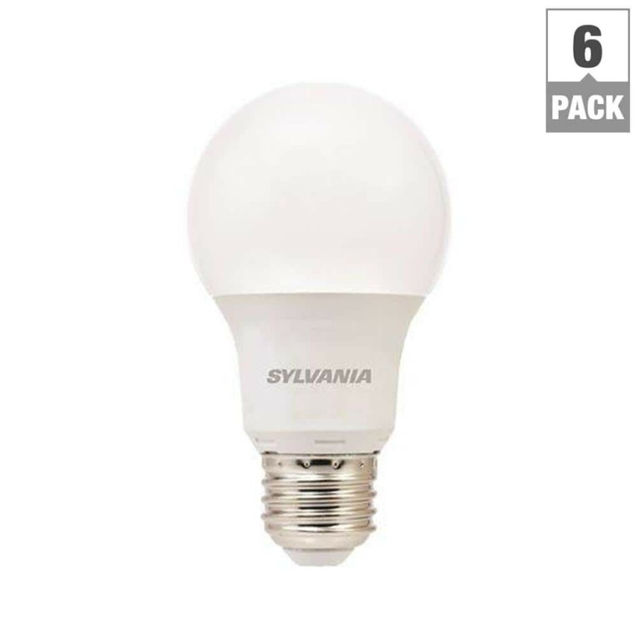 Light Bulbs * | 12-Watt Equivalent A19 2700K 80 Cri Medium Base Led Light Bulb Frosted (6 Per Case) By Sylvania