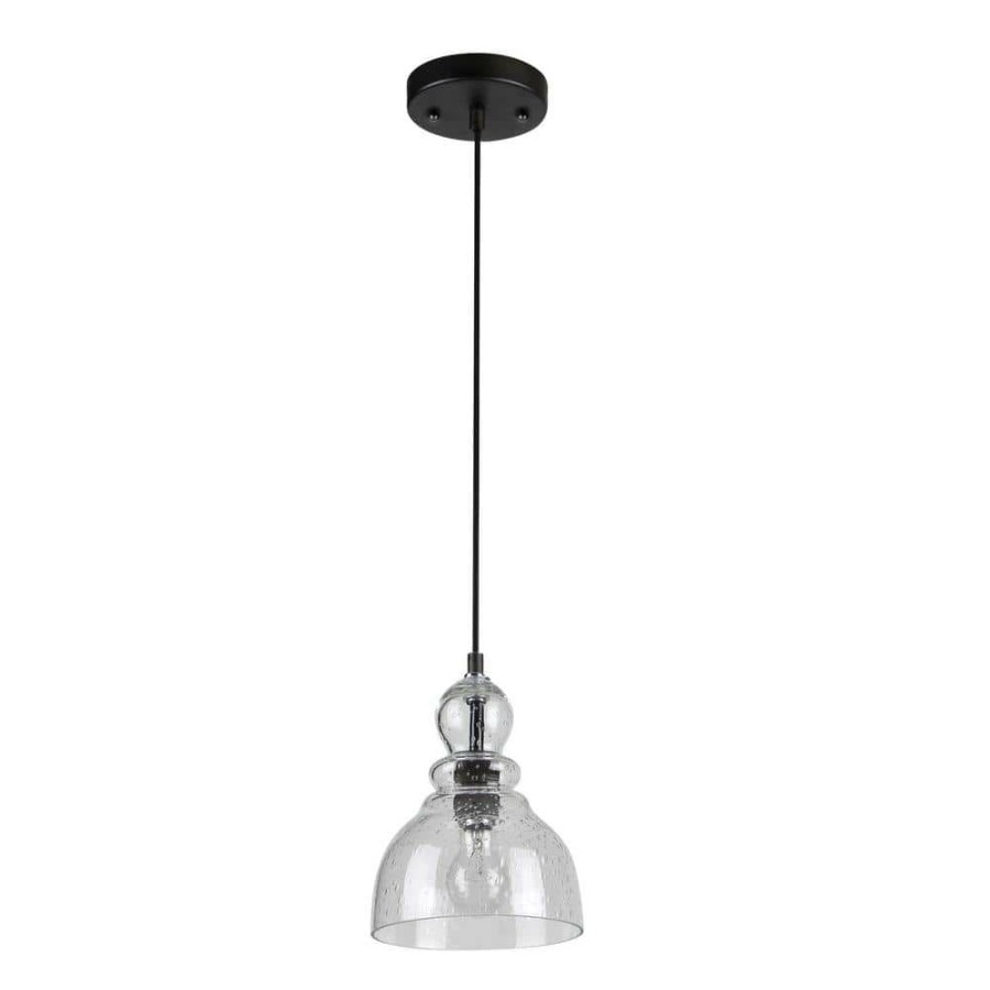 Outdoor Lighting * | Tacoma 1-Light Antique Brown Pendant Fixture By Beldi