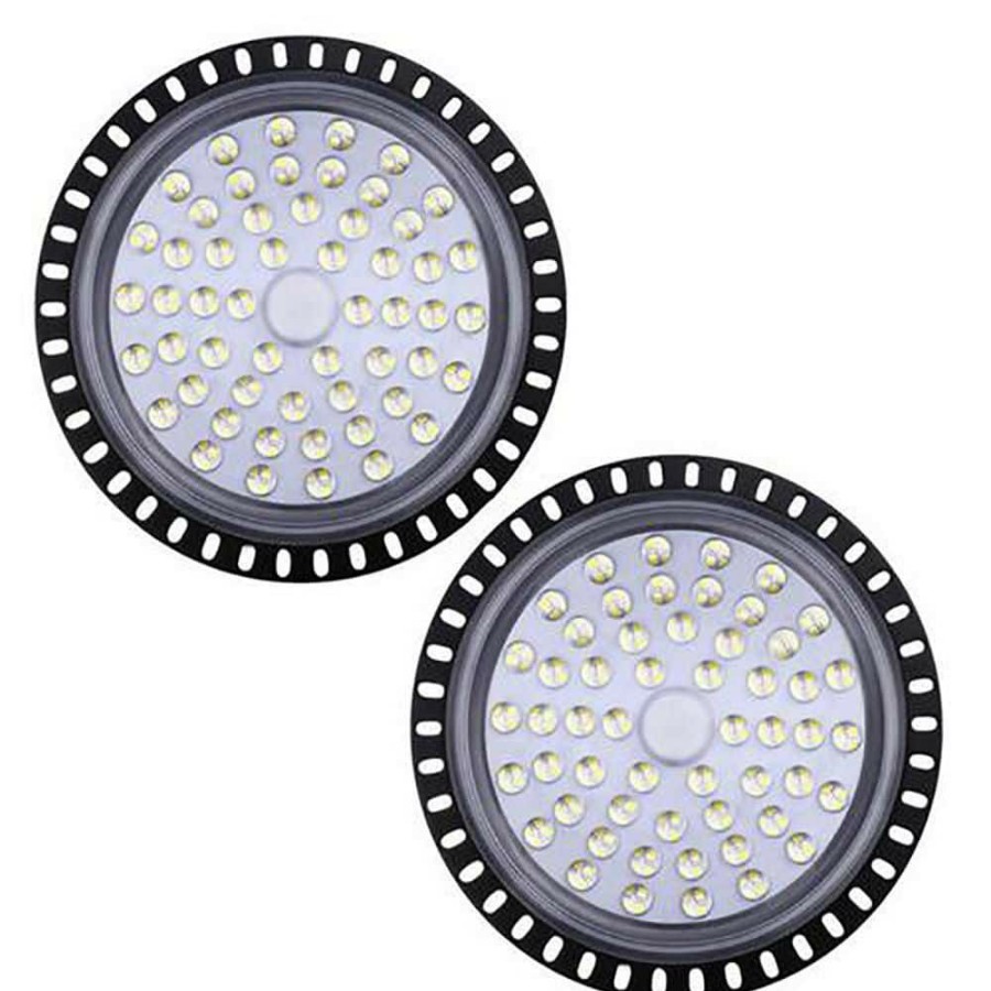 Commercial Lighting * | 11.8 In. 200-Watt Ufo Led High Bay Light Commercial Area Light (2-Pack) By Nersunda