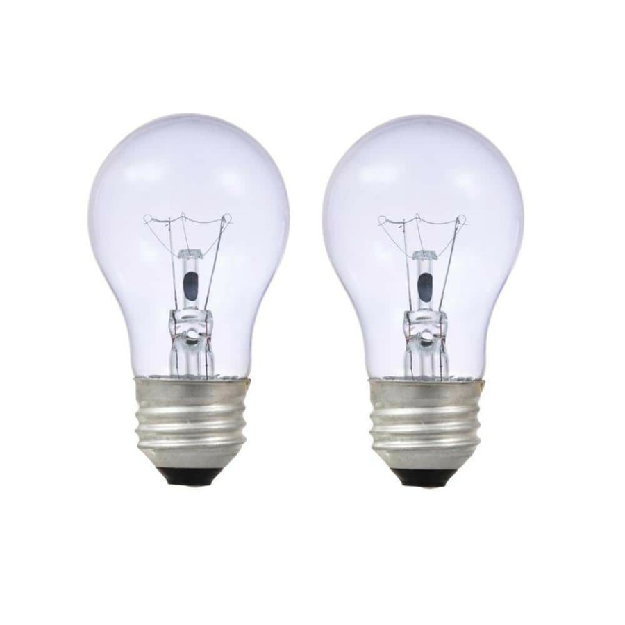 Light Bulbs * | 40-Watt A15 Clarity Incandescent Light Bulb (2-Pack) By Sylvania