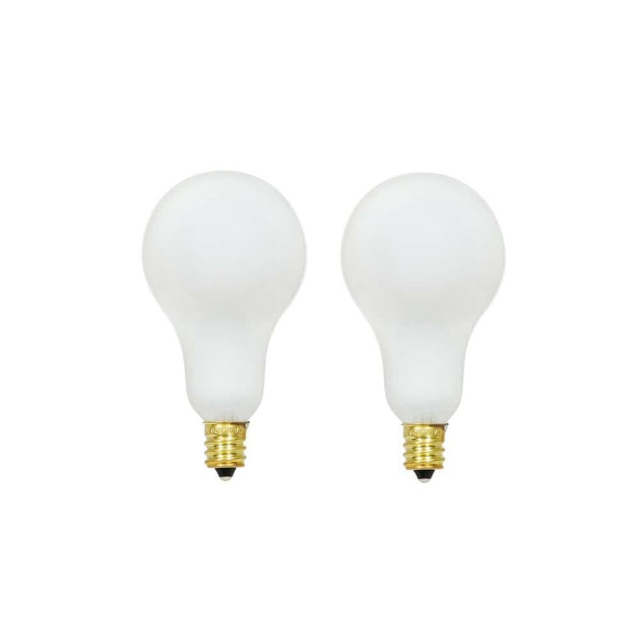 Light Bulbs * | 60-Watt Double Life A15 Incandescent Light Bulb (2-Pack) By Sylvania