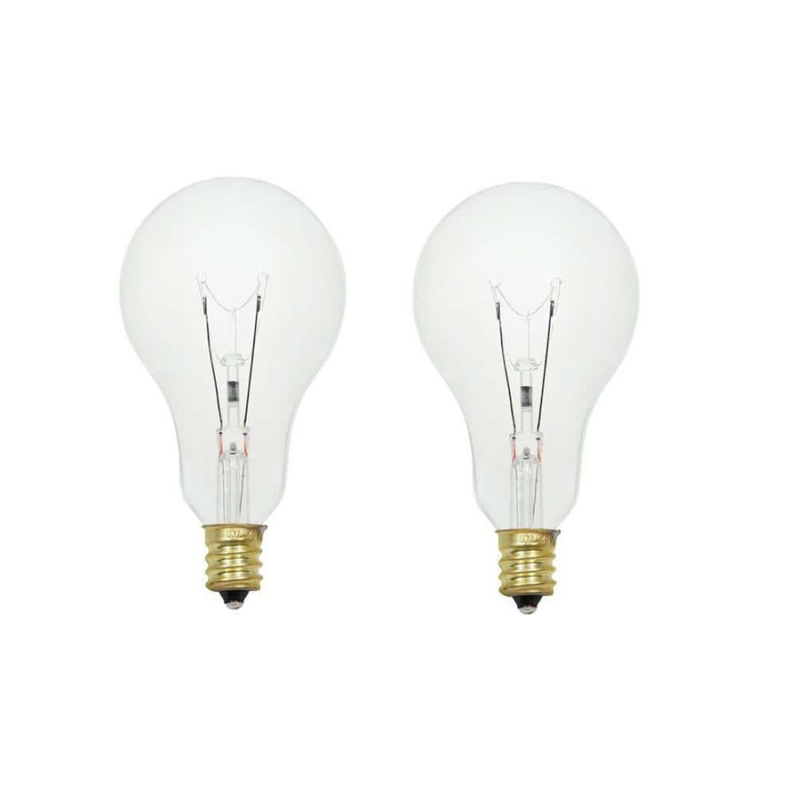 Light Bulbs * | 40-Watt Double Life A15 Incandescent Light Bulb (2-Pack) By Sylvania