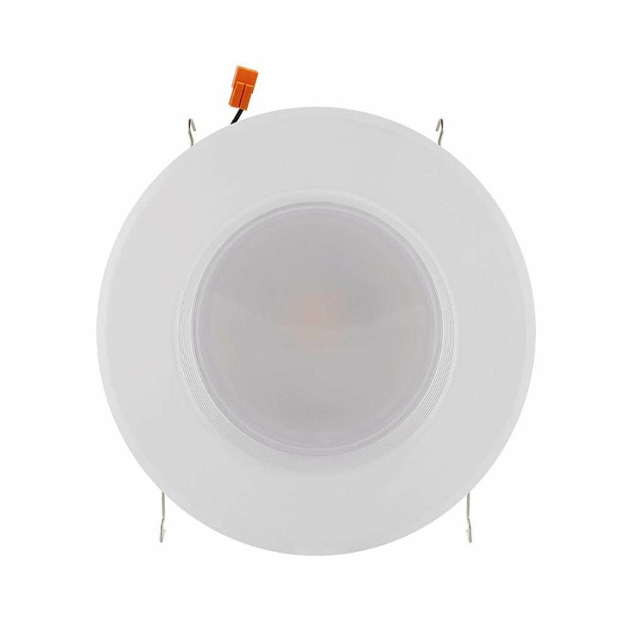 Recessed Lighting * | 6 In. 2700K Color Temperature New Construction Ic Rated Recessed Integrated Led Kit By Euri Lighting